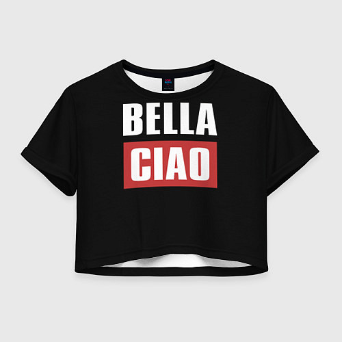 Женский топ Bella Ciao / 3D-принт – фото 1