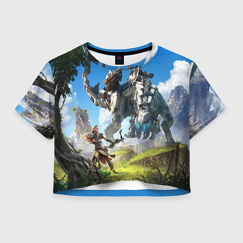 Женский топ HORIZON ZERO DAWN / 3D-принт – фото 1