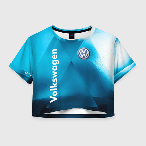 Женский топ VOLKSWAGEN / 3D-принт – фото 1
