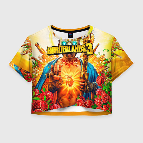 Женский топ Borderlands 3 / 3D-принт – фото 1