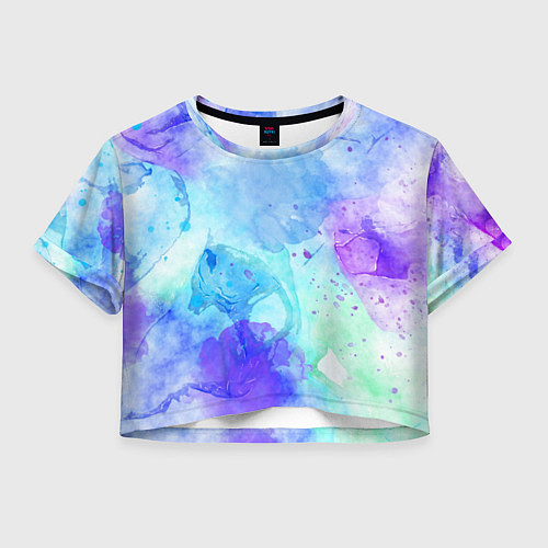 Женский топ PASTEL / 3D-принт – фото 1