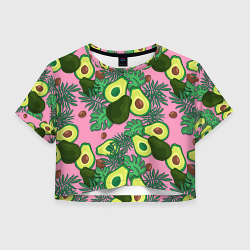 Женский топ Avocado / 3D-принт – фото 1