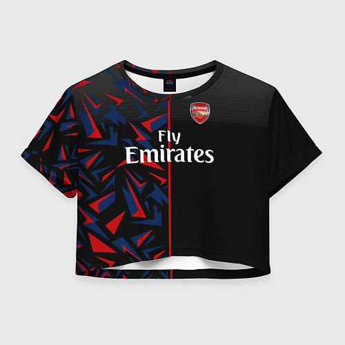 Женский топ ARSENAL UNIFORM 2020 / 3D-принт – фото 1