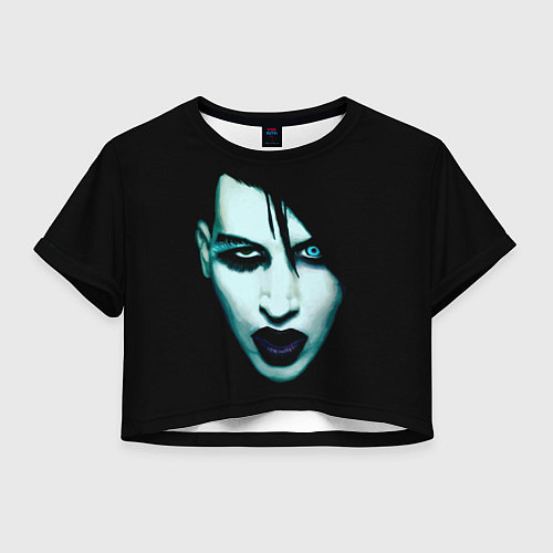 Женский топ Marilyn Manson / 3D-принт – фото 1