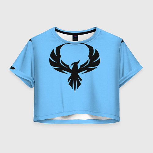 Женский топ Птица феникс / 3D-принт – фото 1