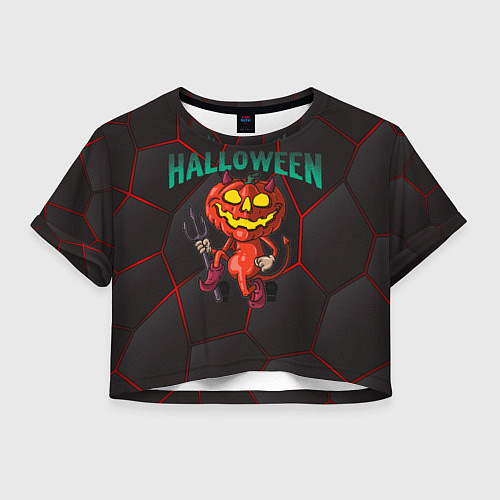 Женский топ Halloween / 3D-принт – фото 1