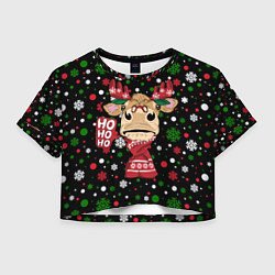 Женский топ Бык - олень