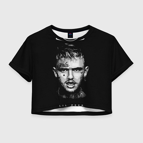 Женский топ LIL PEEP WB / 3D-принт – фото 1