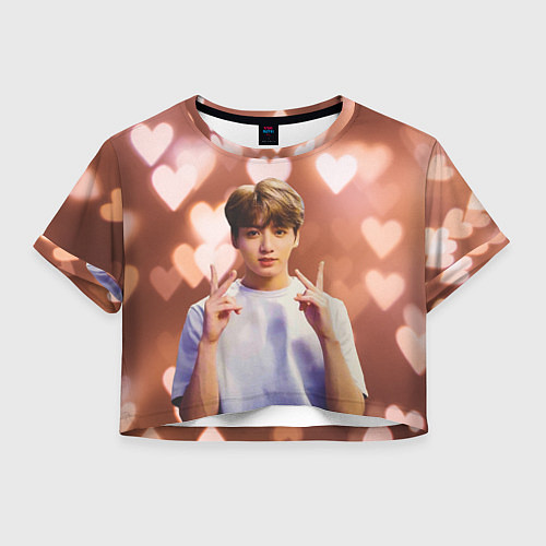 Женский топ JUNGKOOK BTS / 3D-принт – фото 1