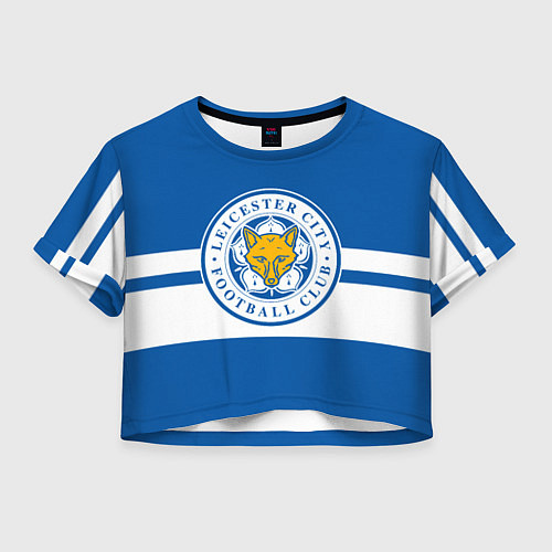 Женский топ LEICESTER CITY / 3D-принт – фото 1