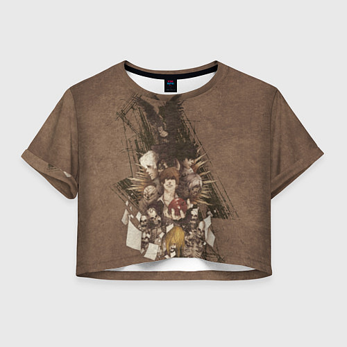 Женский топ Death Note / 3D-принт – фото 1