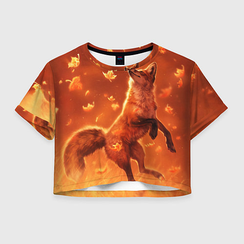 Женский топ Лисенок / 3D-принт – фото 1