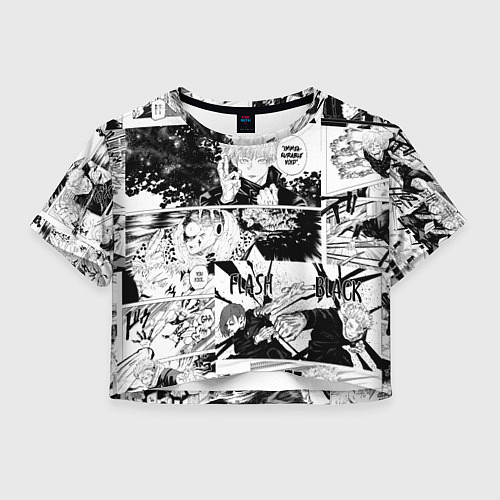 Женский топ Магическая битва манга / 3D-принт – фото 1