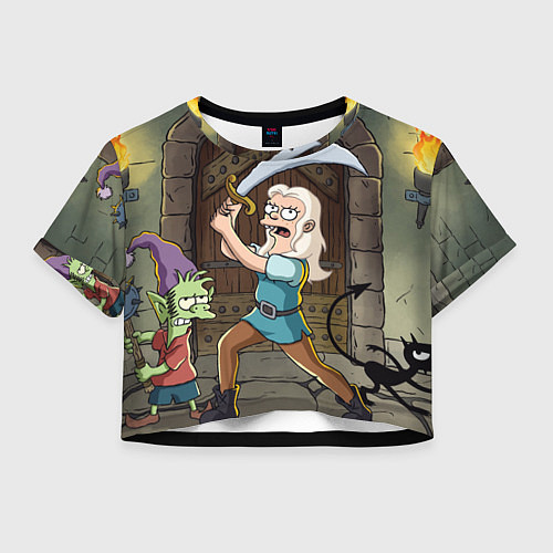 Женский топ Разочарование / 3D-принт – фото 1