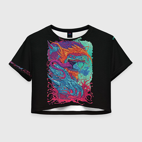 Женский топ Hyper beast art / 3D-принт – фото 1