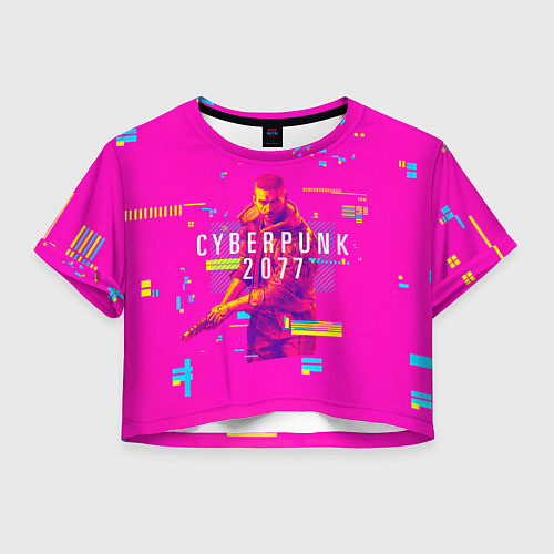 Женский топ Cyberpunk 2077 / 3D-принт – фото 1