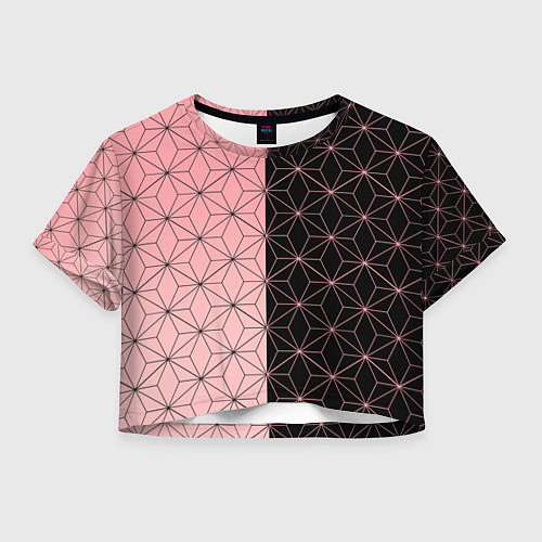 Женский топ КОСТЮМ НЕЗУКО NEZUKO / 3D-принт – фото 1