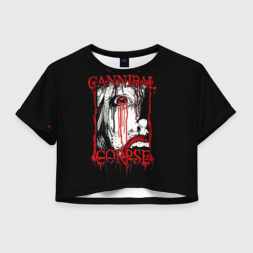 Женский топ Cannibal Corpse 2 / 3D-принт – фото 1