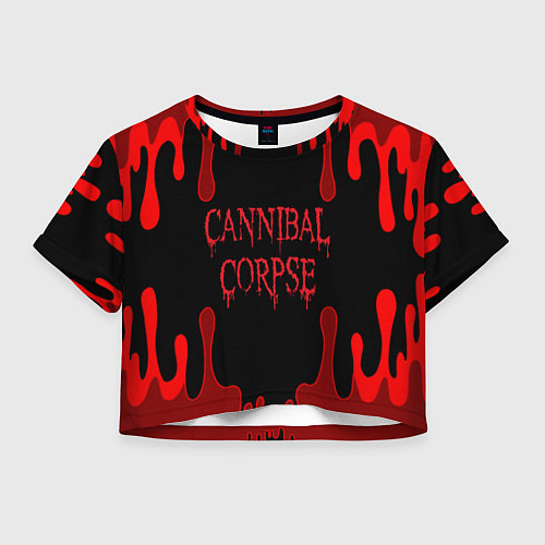 Женский топ Cannibal Corpse / 3D-принт – фото 1