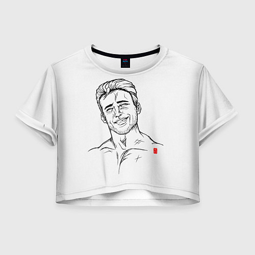 Женский топ Aniki / 3D-принт – фото 1