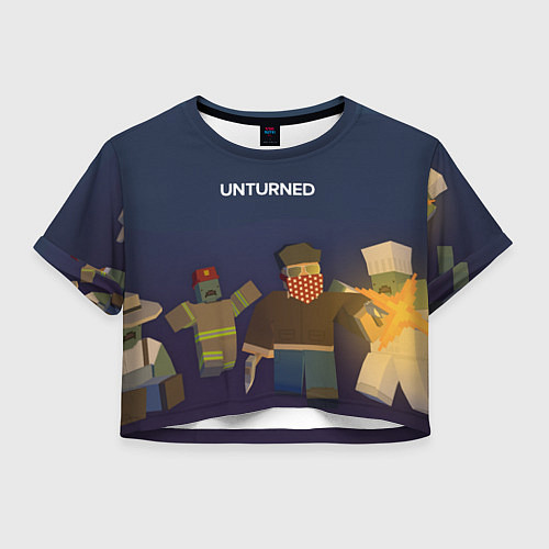 Женский топ Unturned / 3D-принт – фото 1