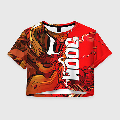 Женский топ DOOM Eternal / 3D-принт – фото 1