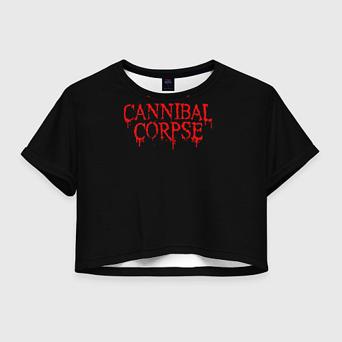 Женский топ Cannibal Corpse / 3D-принт – фото 1