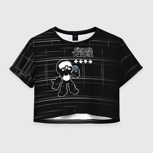 Женский топ Tankmen friday night funkin / 3D-принт – фото 1