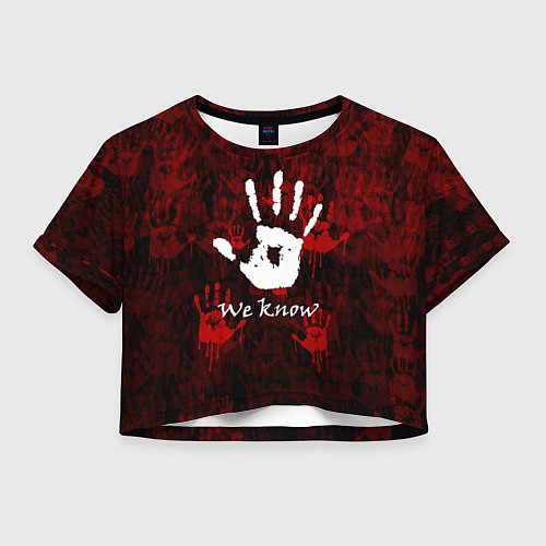 Женский топ THE ELDER SCROLLS SKYRIM TES / 3D-принт – фото 1