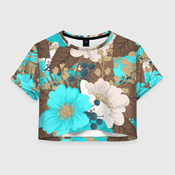 Женский топ Красивые цвеТы