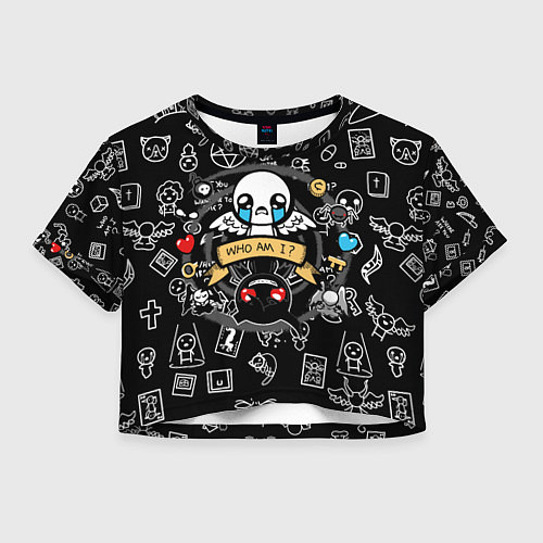 Женский топ THE BINDING OF ISAAC ЖЕРТВА / 3D-принт – фото 1