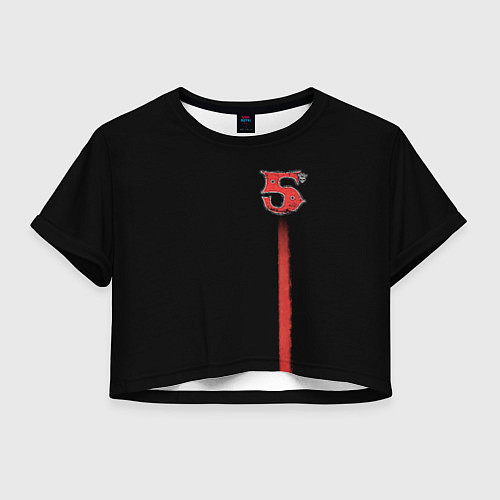 Женский топ 5FDP Rit Crew / 3D-принт – фото 1