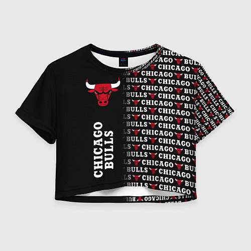 Женский топ CHICAGO BULLS 7 / 3D-принт – фото 1