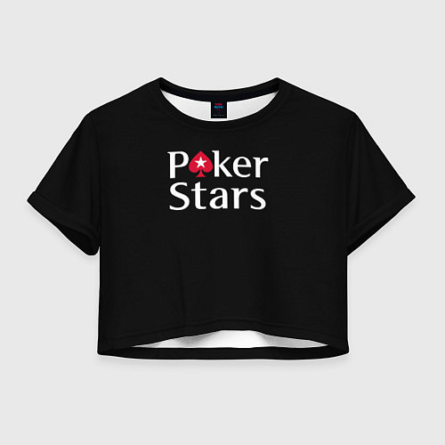 Женский топ Poker Stars / 3D-принт – фото 1