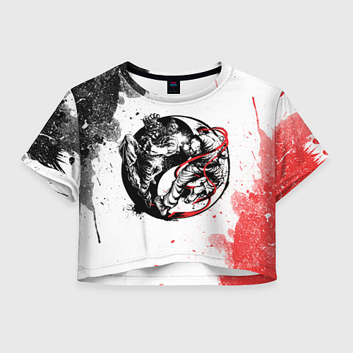 Женский топ Ryu vs Akuma / 3D-принт – фото 1