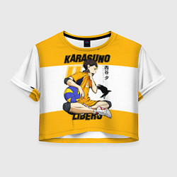 Женский топ Юу Нишиноя из Карасуно Haikyu!!