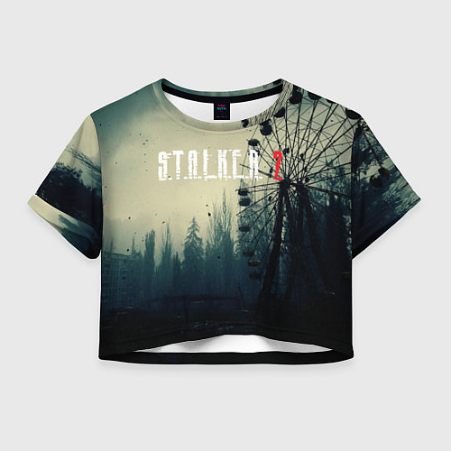 Женский топ СТАЛКЕРSTALKER 2 КУАРУСЕЛЬ / 3D-принт – фото 1