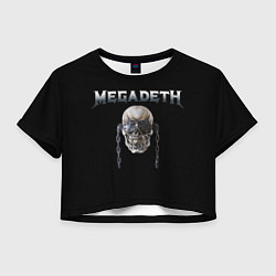 Женский топ Megadeth
