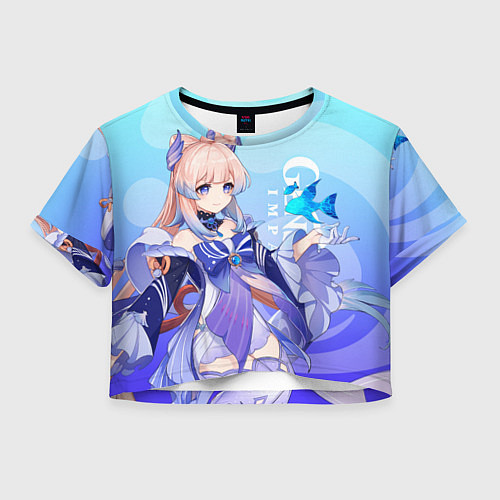 Женский топ Genshin Impact, Кокоми / 3D-принт – фото 1