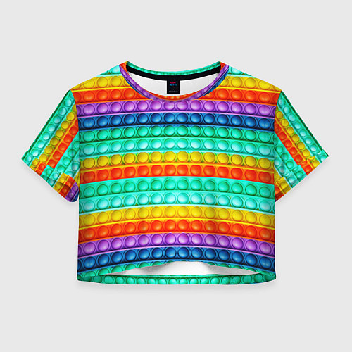 Женский топ ПОП ИТ ANTI-STRESS / 3D-принт – фото 1