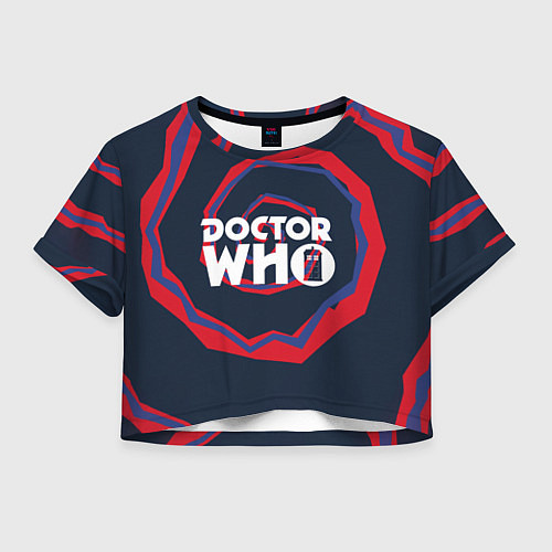 Женский топ Пришелец с планеты Галлифрей / 3D-принт – фото 1