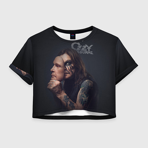 Женский топ Ozzy Osbourne / 3D-принт – фото 1