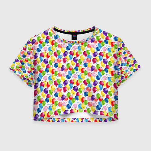 Женский топ Воздушные Шары / 3D-принт – фото 1