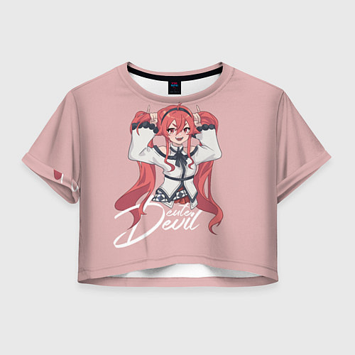 Женский топ Cute Devil Eris / 3D-принт – фото 1