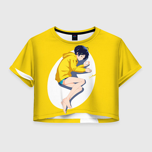 Женский топ Yellow egg Oto Ai / 3D-принт – фото 1