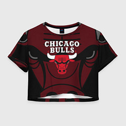 Женский топ CHICAGO BULLS ЧИКАГО БУЛЛС НА ФОНЕ