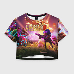 Женский топ CLASH OF CLANS СТОЛКНОВЕНИЕ КЛАНОВ