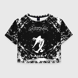 Футболка 3D укороченная женская GHOSTEMANE BLACK FOREST, цвет: 3D-принт
