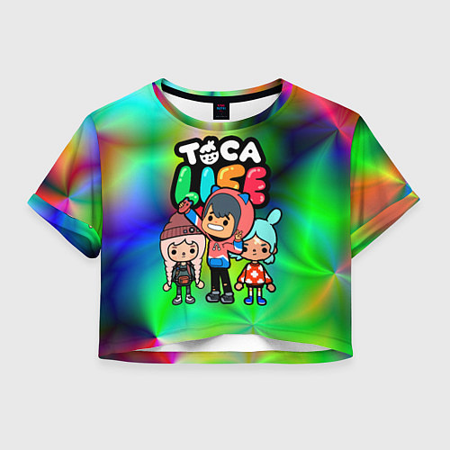 Женский топ Toca Life / 3D-принт – фото 1