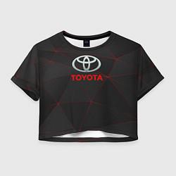 Женский топ Toyota Тонкие линии неона